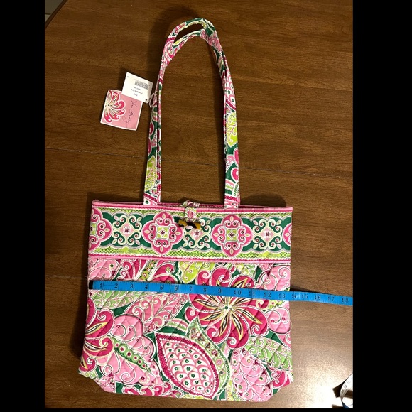 Vera Bradley pinwheel pink tote - Picture 7 of 8